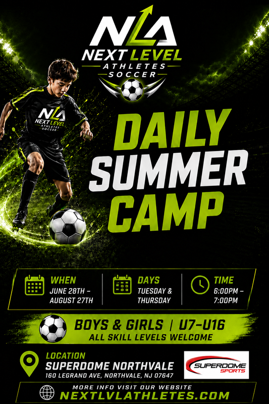 Daily NLA SUMMER Training Camp 6:00pm to 7:00pm U7 - U16