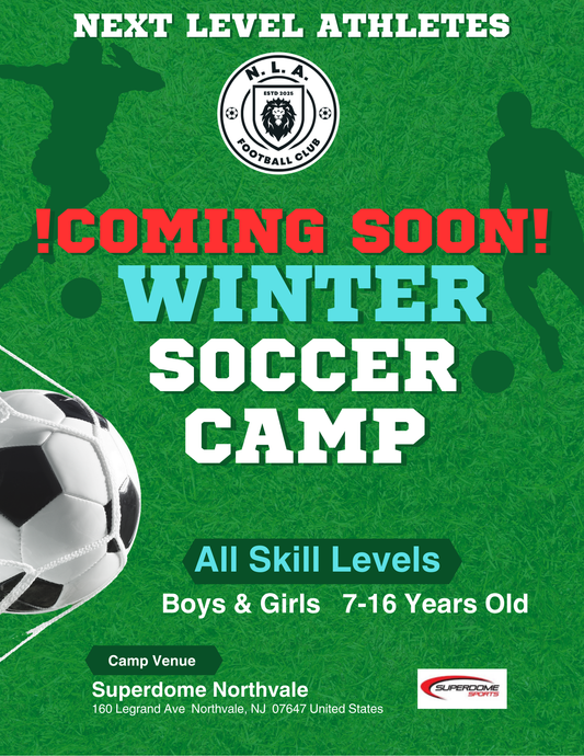 !!COMING SOON!!   WINTER NLA SOCCER CAMP